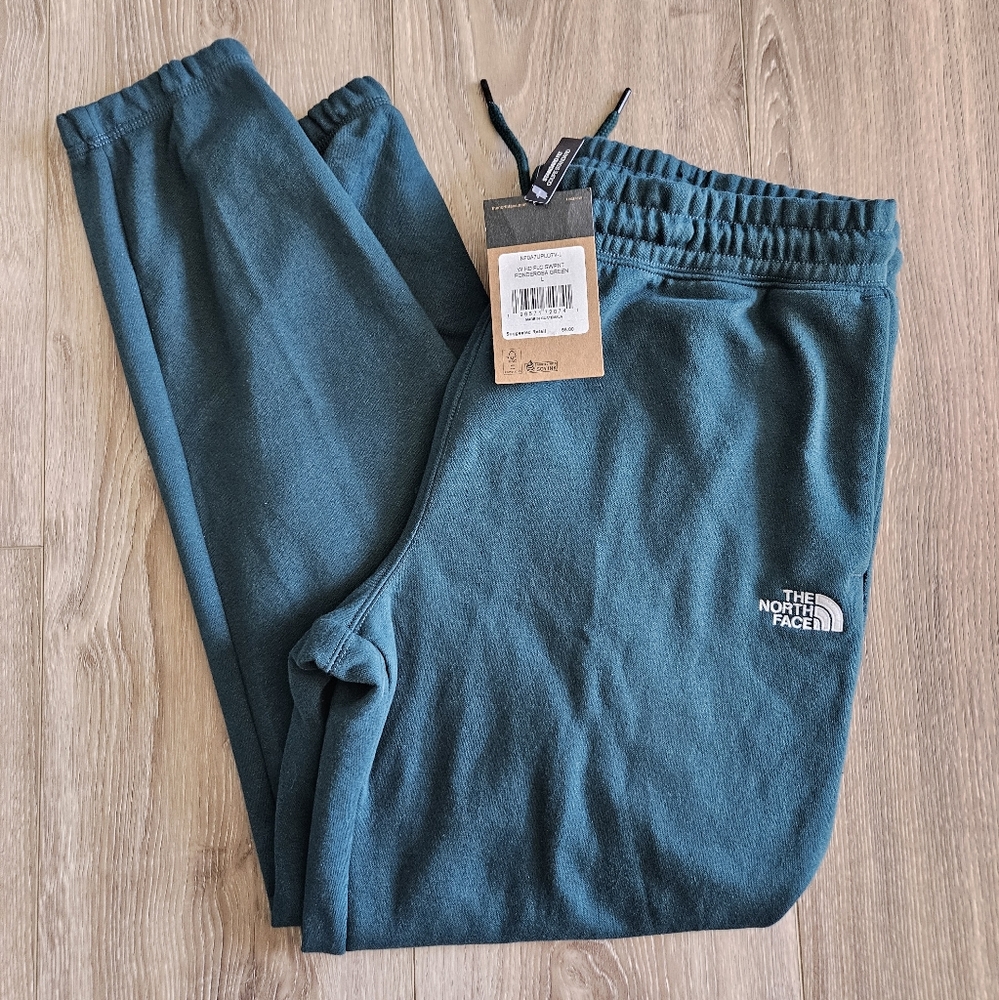 North Face Green Jogger Sweat Pants Size Large